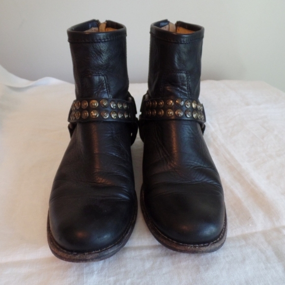 Frye Phillip Harness Boots - Picture 3 of 7
